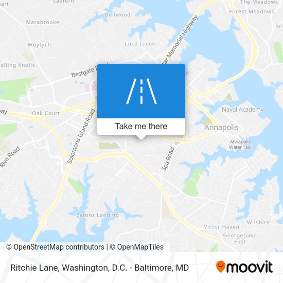 Mapa de Ritchie Lane