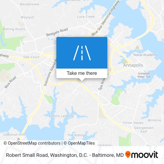 Mapa de Robert Small Road