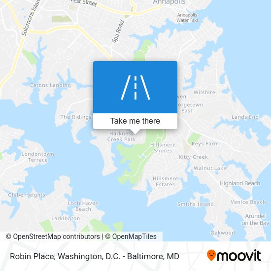 Mapa de Robin Place