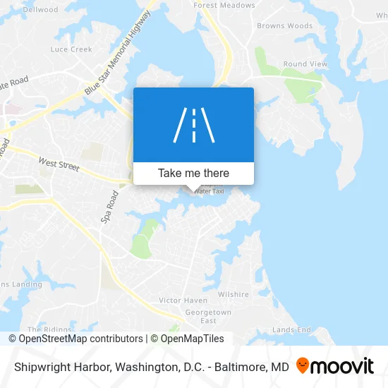 Shipwright Harbor map