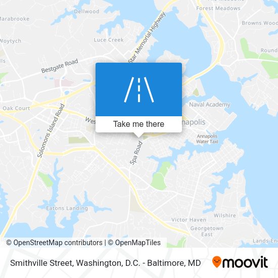 Smithville Street map