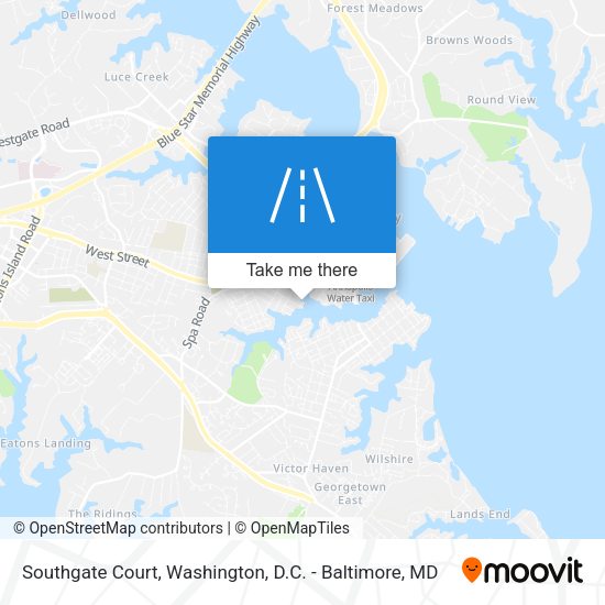 Mapa de Southgate Court