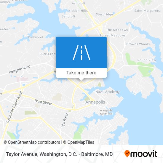 Taylor Avenue map