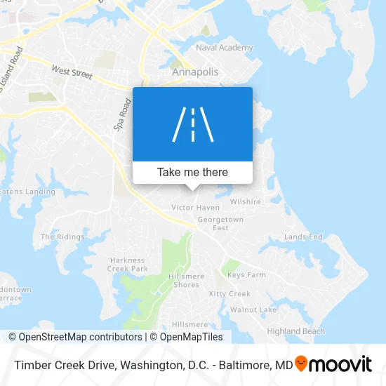 Timber Creek Drive map