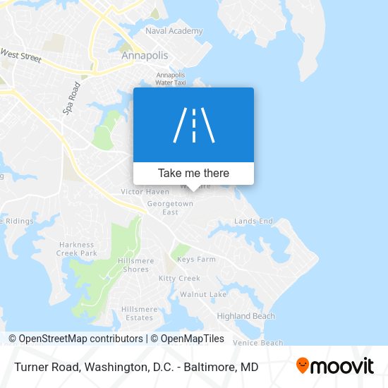 Turner Road map