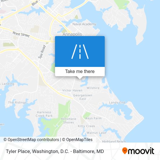 Mapa de Tyler Place