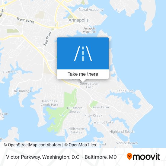 Victor Parkway map