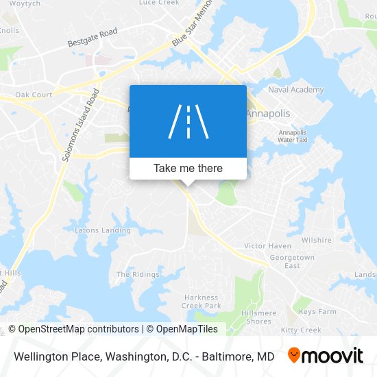 Mapa de Wellington Place