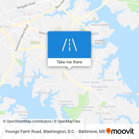 Mapa de Youngs Farm Road