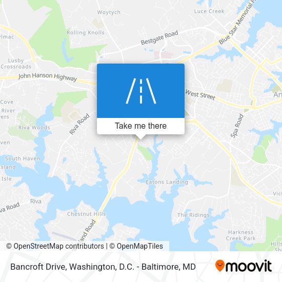 Bancroft Drive map
