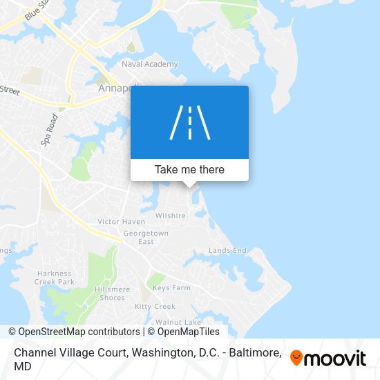 Channel Village Court map