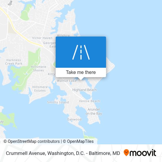 Crummell Avenue map