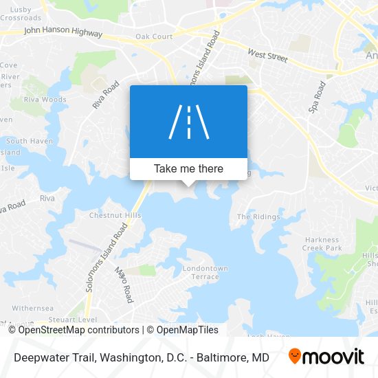Deepwater Trail map