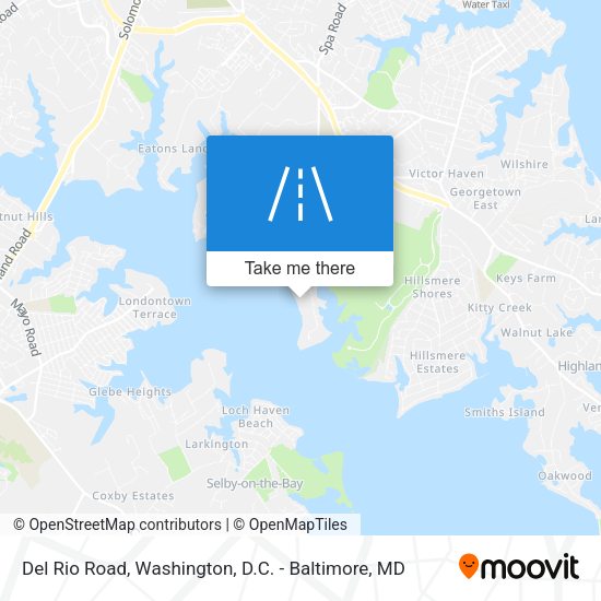 Del Rio Road map