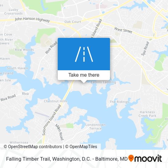 Mapa de Falling Timber Trail
