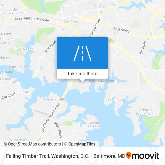 Falling Timber Trail map