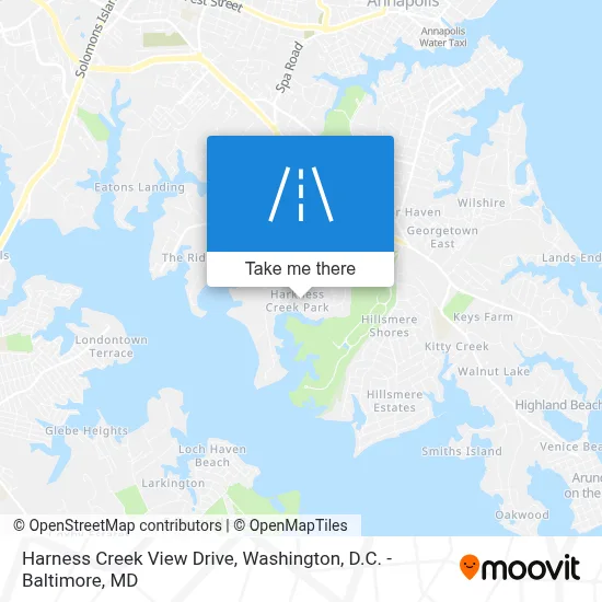 Harness Creek View Drive map