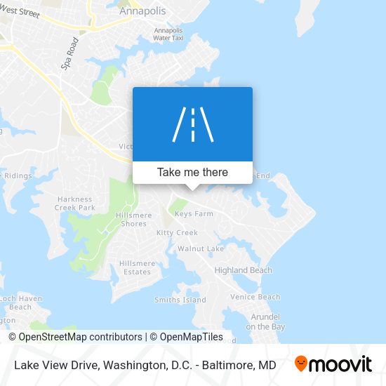Lake View Drive map