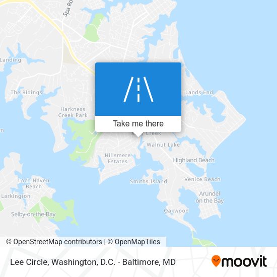 Mapa de Lee Circle