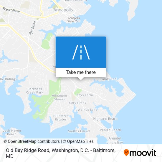 Old Bay Ridge Road map