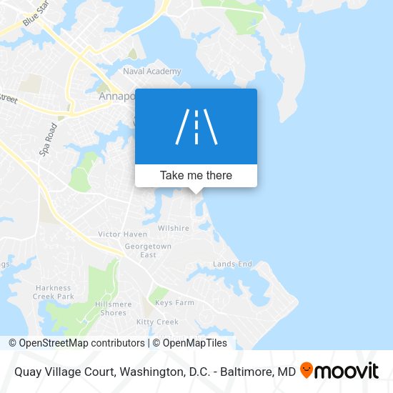 Quay Village Court map