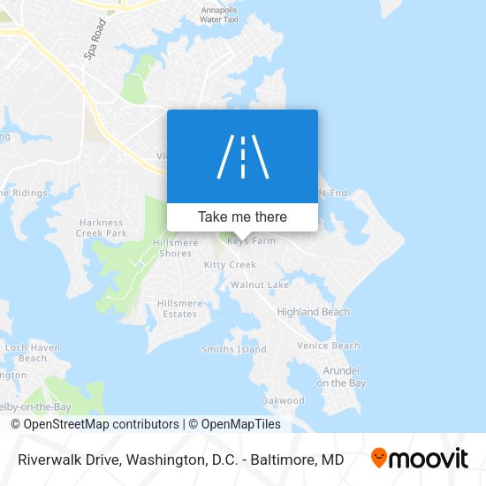 Riverwalk Drive map