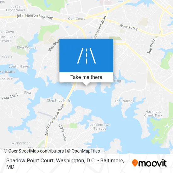 Shadow Point Court map