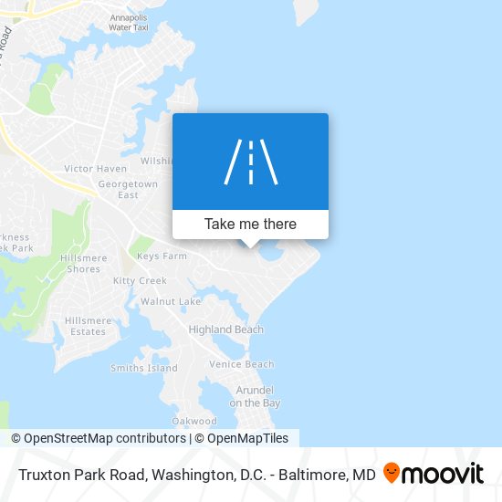 Mapa de Truxton Park Road