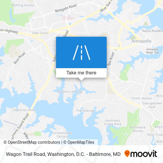 Wagon Trail Road map