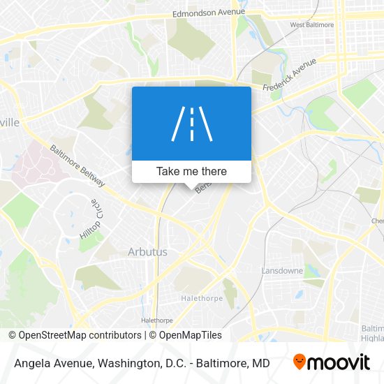 Mapa de Angela Avenue