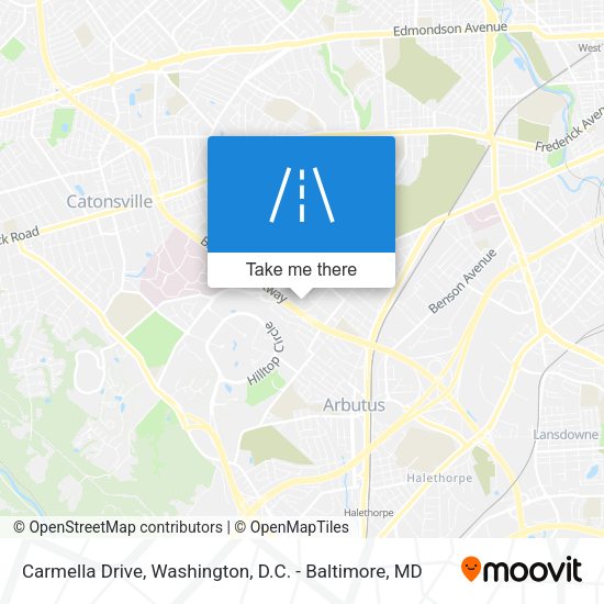 Carmella Drive map