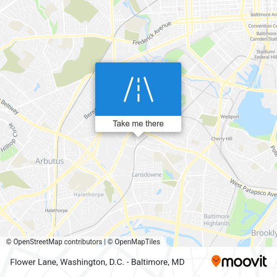 Flower Lane map