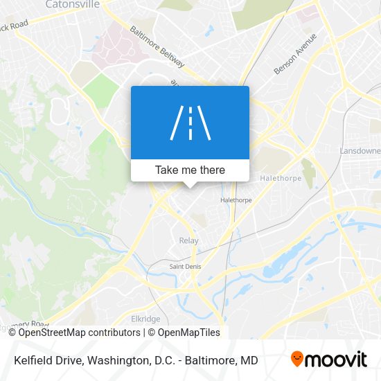 Kelfield Drive map