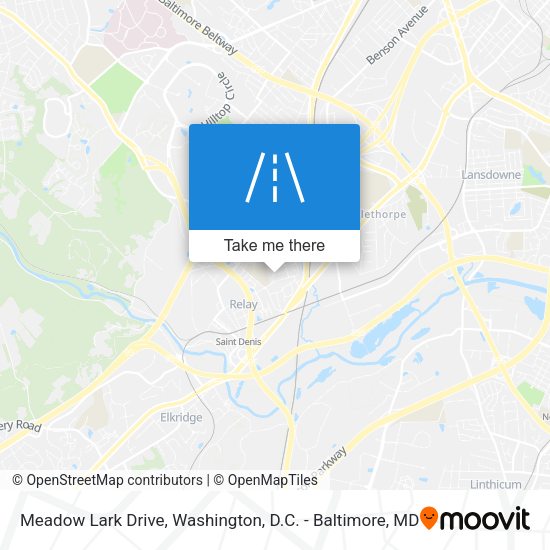 Meadow Lark Drive map