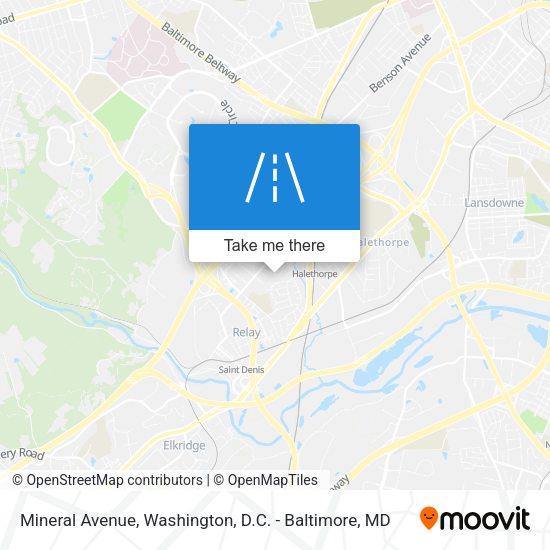 Mineral Avenue map