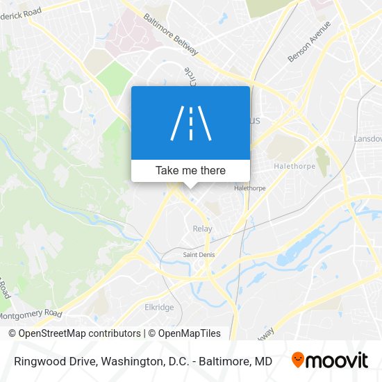 Ringwood Drive map