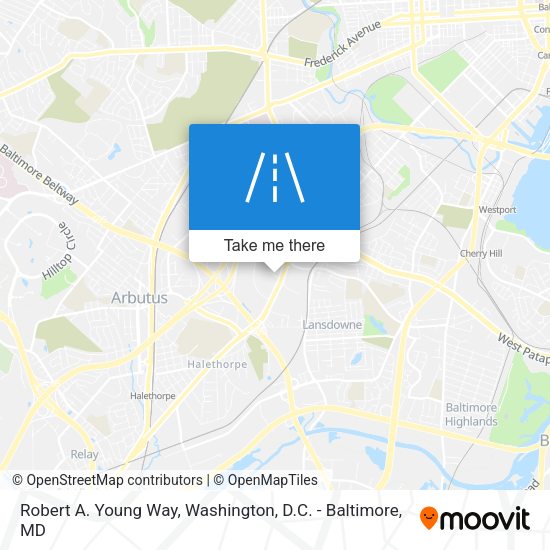 Mapa de Robert A. Young Way
