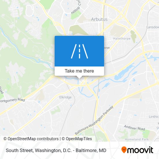 South Street map