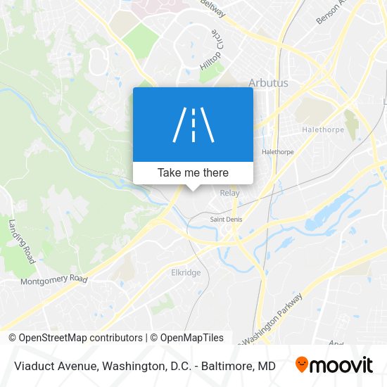 Mapa de Viaduct Avenue