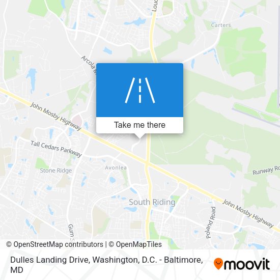 Mapa de Dulles Landing Drive