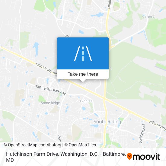 Mapa de Hutchinson Farm Drive