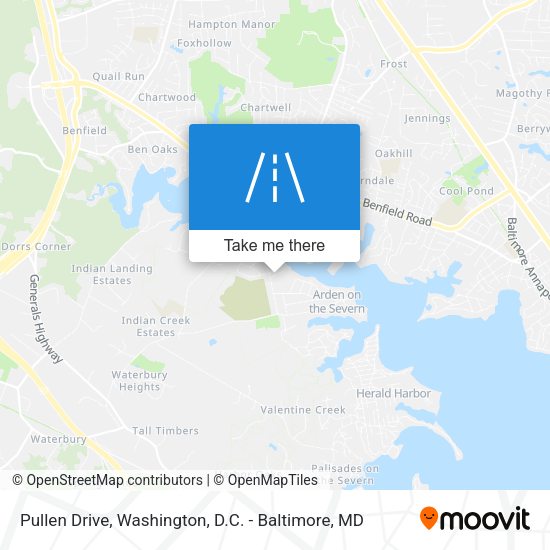 Pullen Drive map