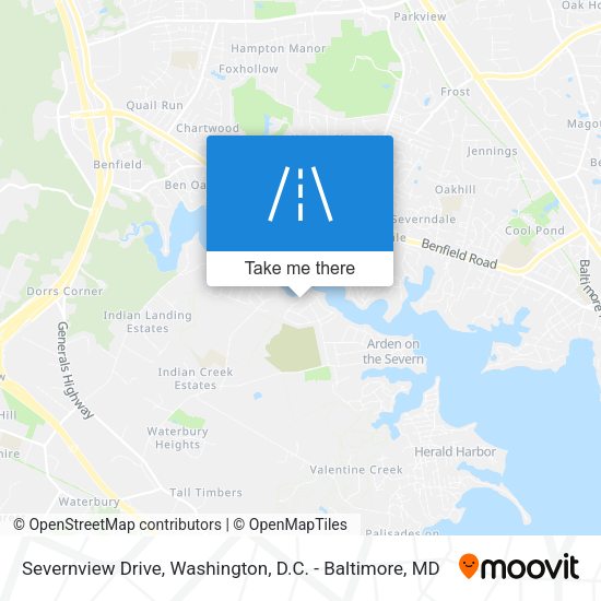 Mapa de Severnview Drive
