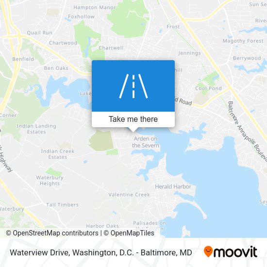 Waterview Drive map
