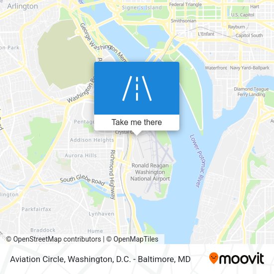 Aviation Circle map