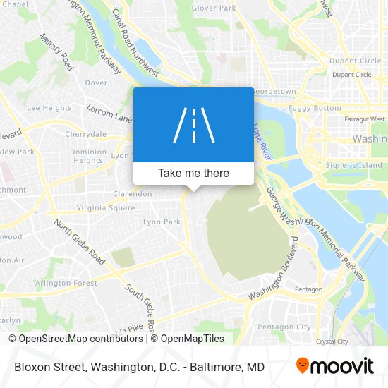 Bloxon Street map