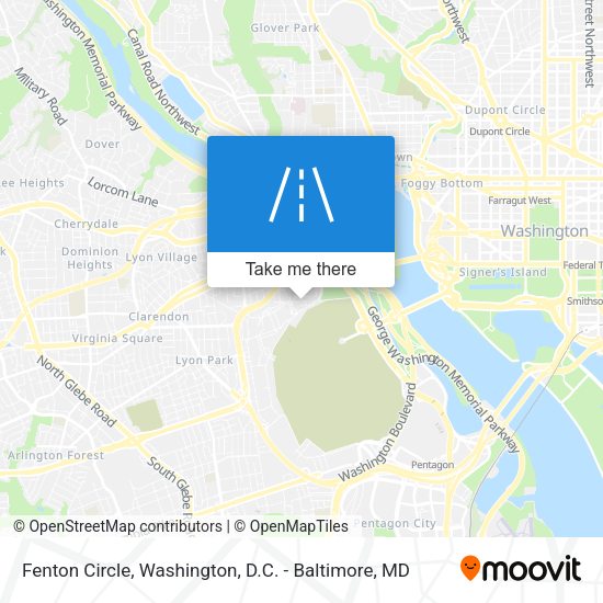 Fenton Circle map
