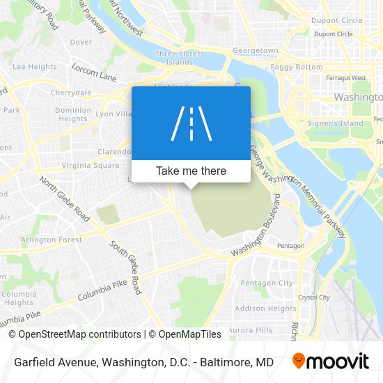 Garfield Avenue map