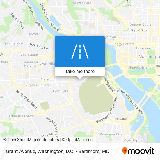 Mapa de Grant Avenue