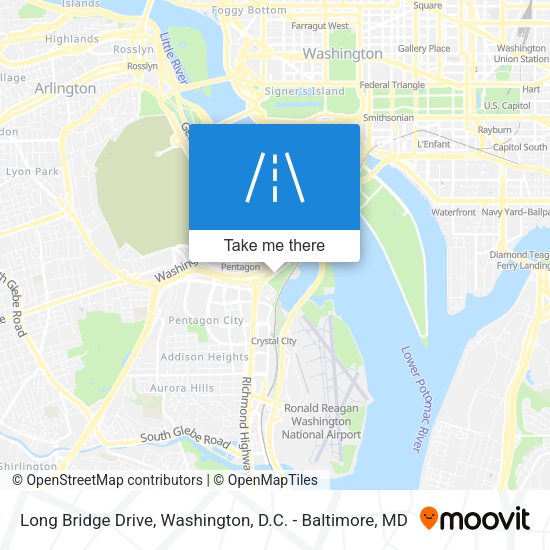 Long Bridge Drive map